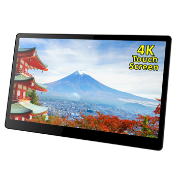 Skorpe Vittig krak 15.6 inch 4K Resolution IPS TouchScreen 3840 * 2160 LCD Display with USB -C/HDMI/Mini DP Input(T156A)