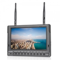 7 inch 1024x600 HD Screen FPV Monitor with Built-in Battery Dual 5.8G 32CH Diversity Receiver&DVR(PVR732)