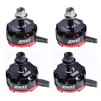 4pcs EMAX RS2205 2300KV Brushless Motor 2CW 2CCW for QAV250 QAV300 FPV Racing Quadcopter 