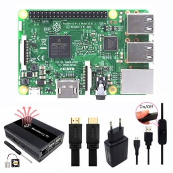 Raspberry Pi 3 model B 6 in One Start Kit