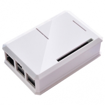 The Prue White ABS Enclosure Case for Raspberry Pi 3 B+,Pi 3, Pi 2 and B+ 