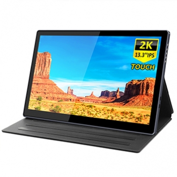 13.3 Inch 2K QHD IPS USB-C With PD Fast Charge Portable Touch Monitor (T1332K)