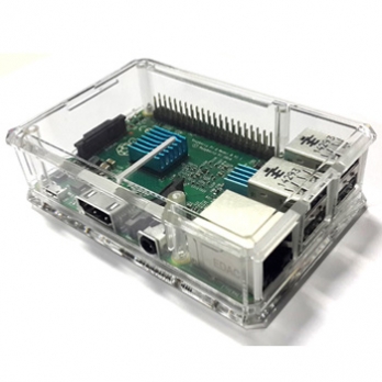 Raspberry Pi 3 B+,Pi 3, Pi 2 and B+ Clear Case