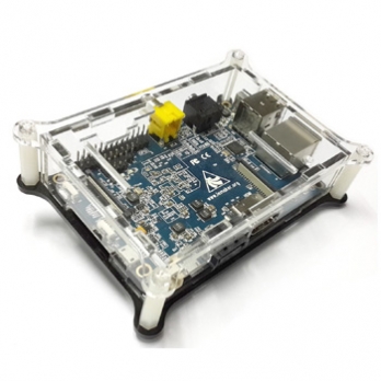 Transparent black case for Banana pi