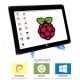 10.1 Inch 1280x800 Pixel IPS Hdmi Input Capacitive Touch Screen Support Raspberry pi/Banana Pi-Pro/Beaglebone black