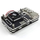 Raspberry Pi 3 Model B and Raspberry Pi 2 Model B black Color Acrylic Case with Cooling fan