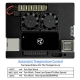 Lattepanda Aluminum Case With Dual Cooling Fan Black