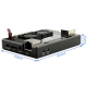 Lattepanda Aluminum Case With Dual Cooling Fan Black