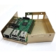 Metal Case for Raspberry Pi 2 mode B and B+ (B plus) golden