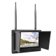 7 inch 1024x600 HD Screen FPV Monitor with Built-in Battery Dual 5.8G 32CH Diversity Receiver&DVR(PVR732)