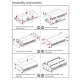 Raspberry Pi 3 B+,Pi 3,Pi 2, B+ Aluminum Case With Heatsinks(Black)