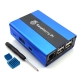 Raspberry Pi 3 B+,Pi 3,Pi 2, B+ Aluminum Case With Heatsinks(Blue)