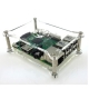 Raspberry Pi 3 Model B 1-layer Stack Clear Case Support Raspberry Pi 2B/B+/B/A+