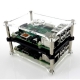 Raspberry Pi 3 Model B 2-layer Stack Clear Case Support Raspberry Pi 2B/B+/B/A+
