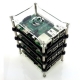 Raspberry Pi 3 Model B 4-layer Stack Clear Case Support Raspberry Pi 2B/B+/B/A+