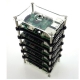 Raspberry Pi 3 Model B 6-layer Stack Clear Case Support Raspberry Pi 2B/B+/B/A+