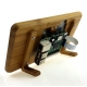 Raspberry Pi Official 7  Touchscreen Display Case 100%  Bamboo Made