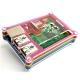 Rainbow Case for Raspberry pi 3 model B and Raspberry pi 2 model B Development Board