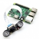 Raspberry Pi 160 Degree Wide Angle Fish Eye Lenses Camera Module with 2 Infrared LED Board
