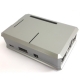 The Silver Enclosure Box for Raspberry Pi 2 Mode B and B+