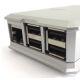 The Silver Enclosure Box for Raspberry Pi 2 Mode B and B+