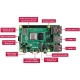 Raspberry Pi 4 model B (4GB) 9 in One Start Kit