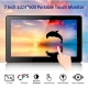 7 Inch 1024 * 600 Resolution Portable Touch Monitor with HDMI input，USB 5V /12V powered(T007-1)