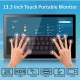 13.3 Inch 2K QHD IPS USB-C With PD Fast Charge Portable Touch Monitor (T1332K)