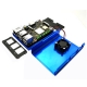 ASUS SBC Tinker board Case Aluminum With Fan Blue