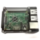 Transparent+Black Acrylic Case for Raspberry pi 2 model B Development Board